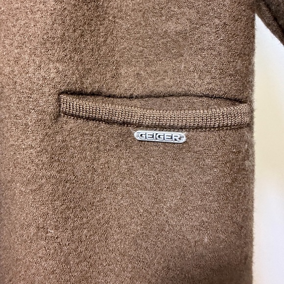 Vintage Geiger of Austria Boiled Wool Cardigan/Coat - Picture 5 of 8